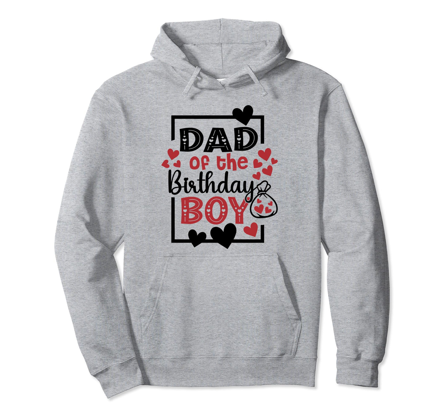 Dad Birthday Dad Bday 1St Birthday Hoodie - Custom Art Print Men Women - T-Shirt, Sweatshirt, Hoodie