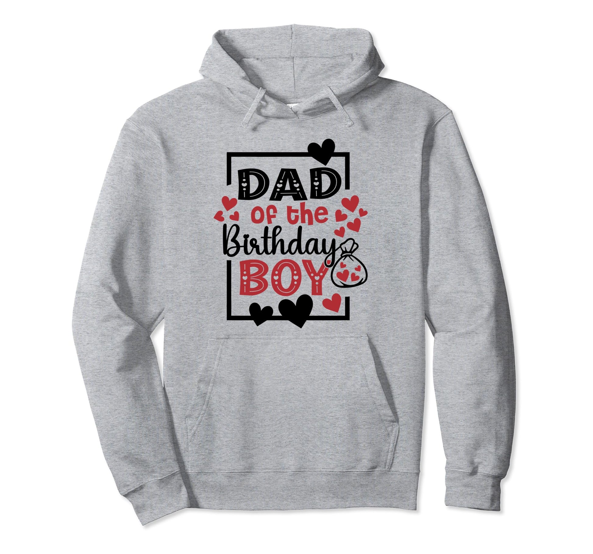 Dad Birthday Dad Bday 1St Birthday Hoodie - Custom Art Print Men Women - T-Shirt, Sweatshirt, Hoodie