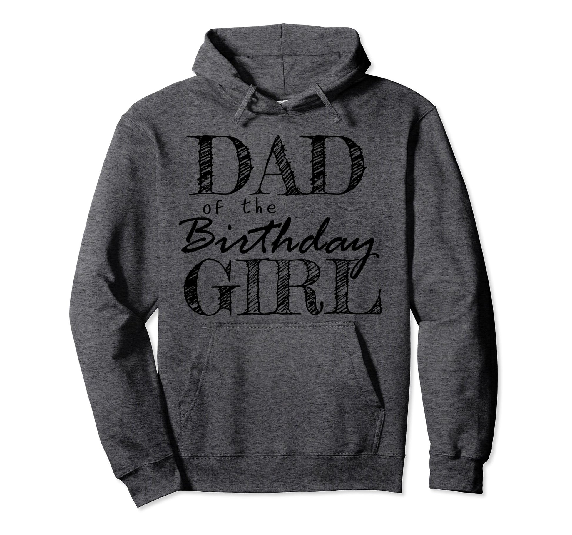 Dad Birthday Matching Family Party Hoodie - Custom Art Print Unisex - T-Shirt, Sweatshirt, Hoodie