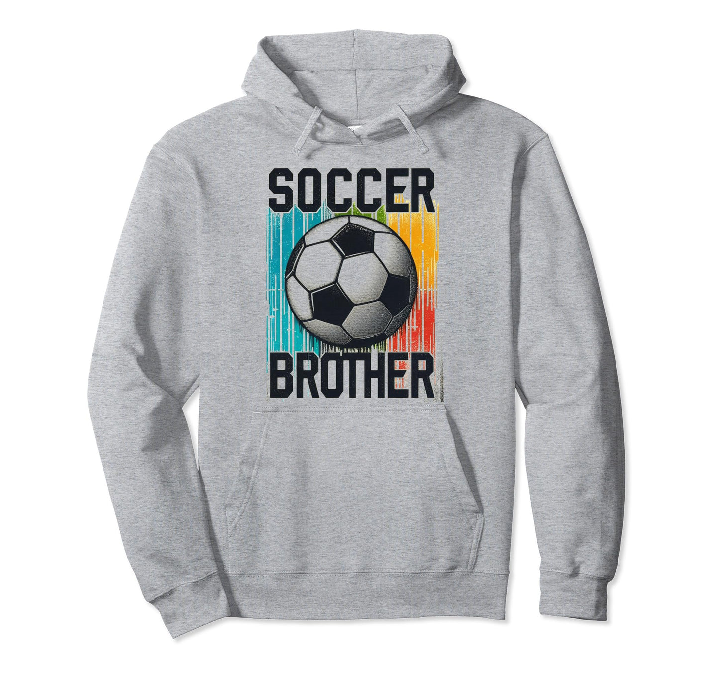 Soccer Brother Family Matching Team Hoodie - Unique Graphic Unisex - T-Shirt, Sweatshirt, Hoodie