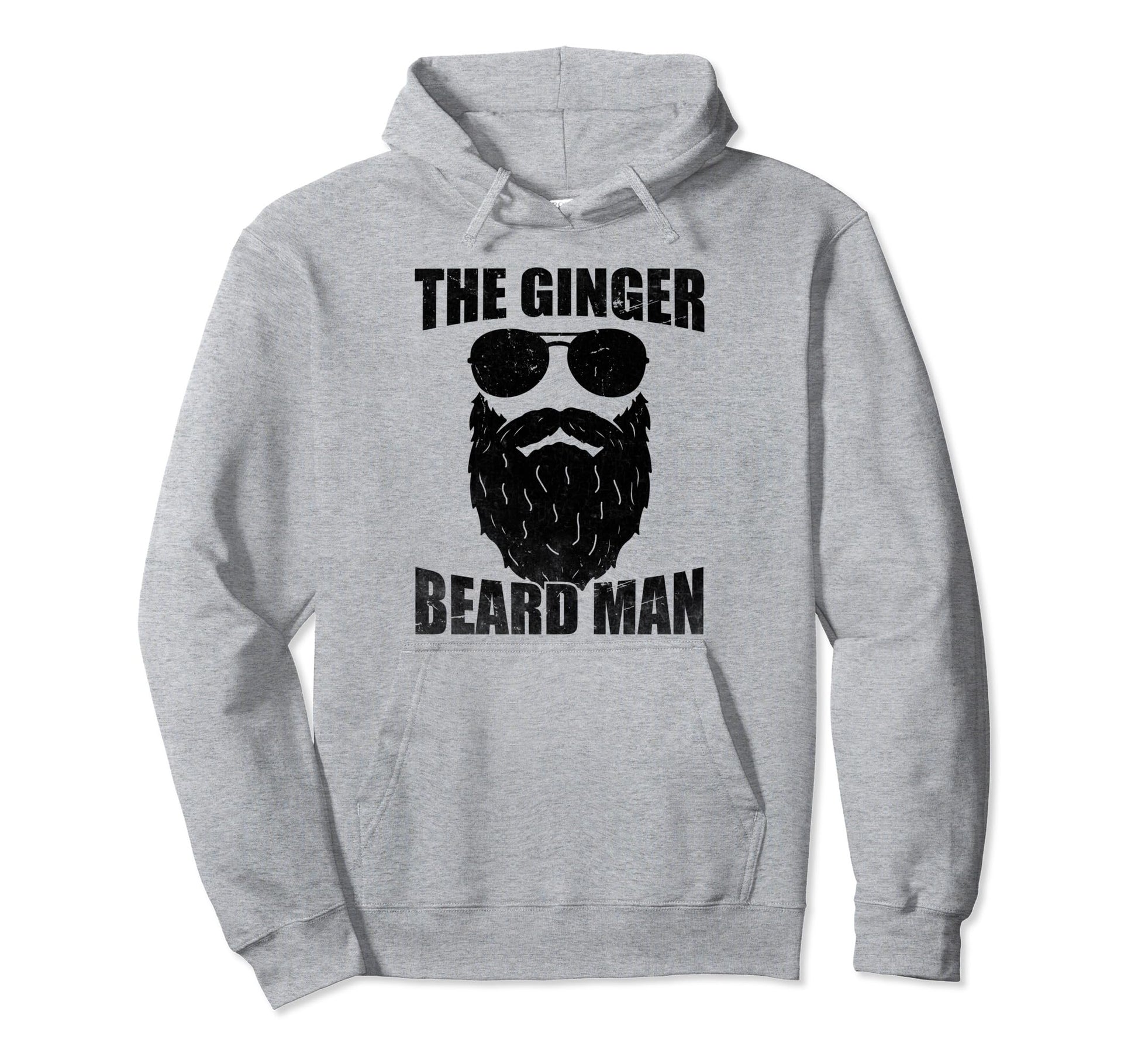 Ginger Beard Funny Bearded Dad Beard Hoodie - Fun Novelty Design Unisex - T-Shirt, Sweatshirt, Hoodie