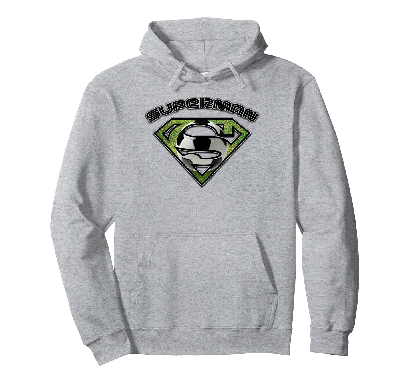 Superman Soccer Shield Hoodie - Streetwear Style Unisex - T-Shirt, Sweatshirt, Hoodie