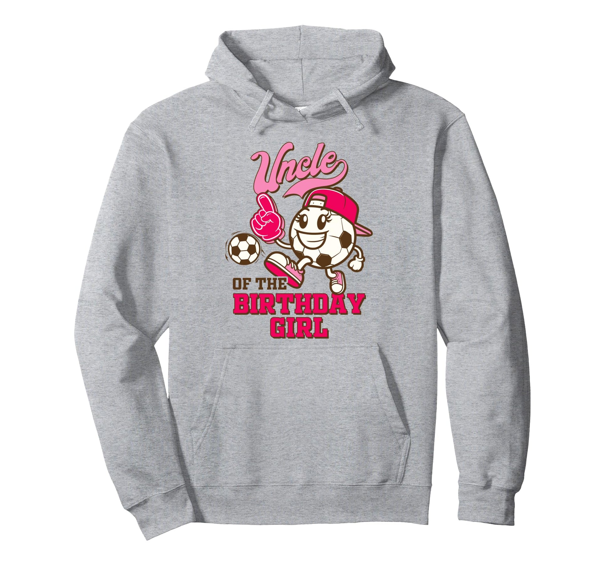 Soccer Uncle Birthday Party Uncle Birthday Hoodie - Graphic Print Unisex - T-Shirt, Sweatshirt, Hoodie