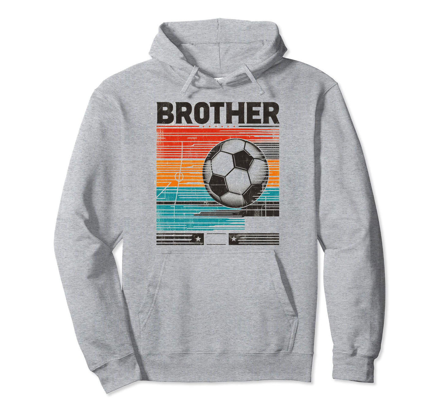 Soccer Brother Family Matching Team Hoodie - Fun Novelty Design Unisex - T-Shirt, Sweatshirt, Hoodie