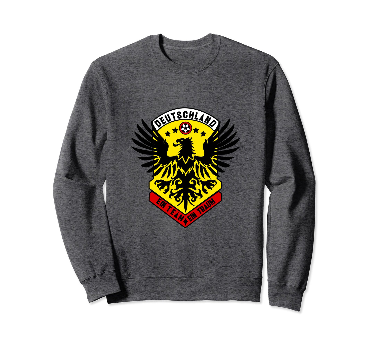 Deutschland Team Soccer Eagle Sweatshirt - Graphic Print Men Women - T-Shirt, Sweatshirt, Hoodie