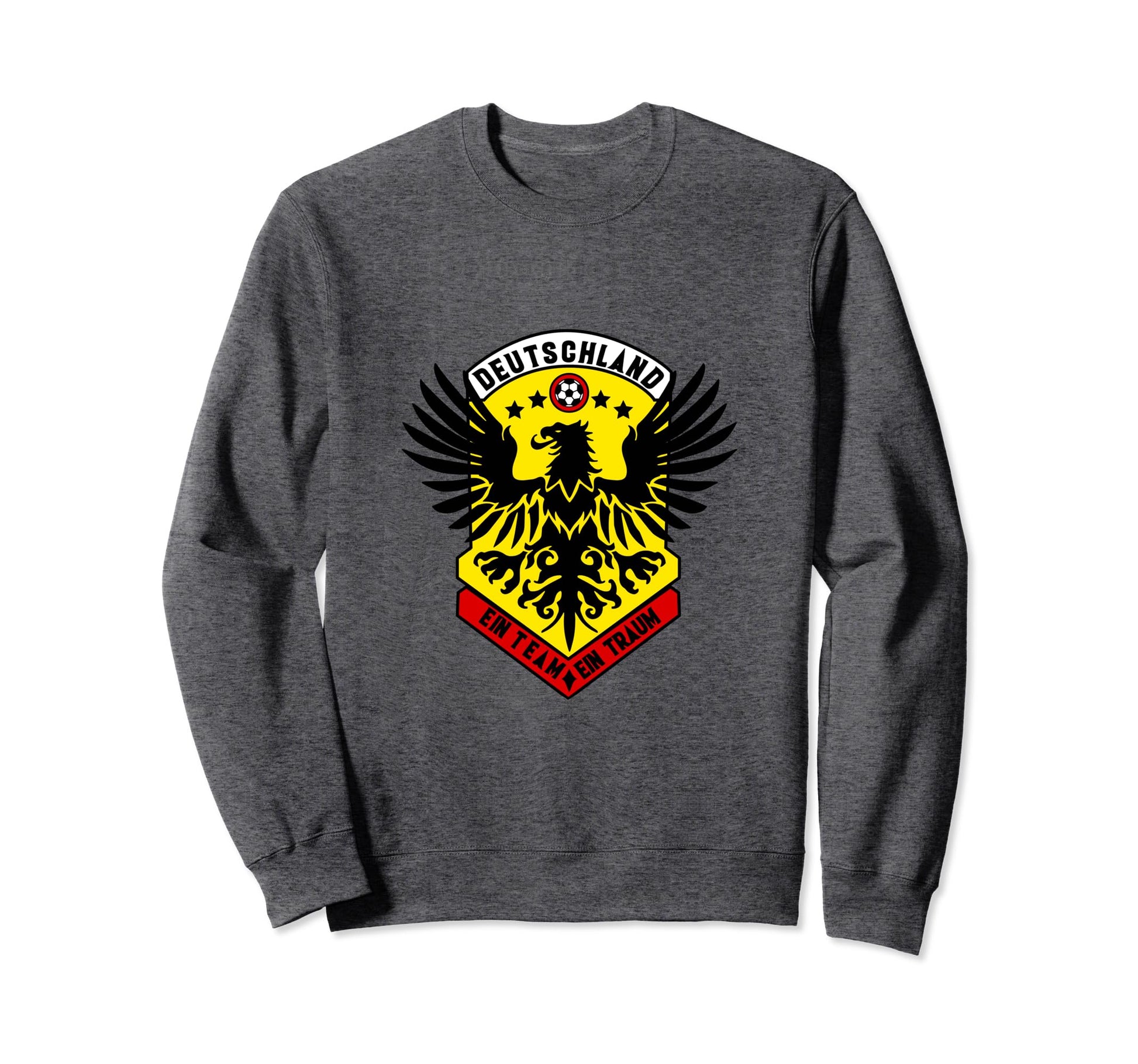 Deutschland Team Soccer Eagle Sweatshirt - Graphic Print Men Women - T-Shirt, Sweatshirt, Hoodie