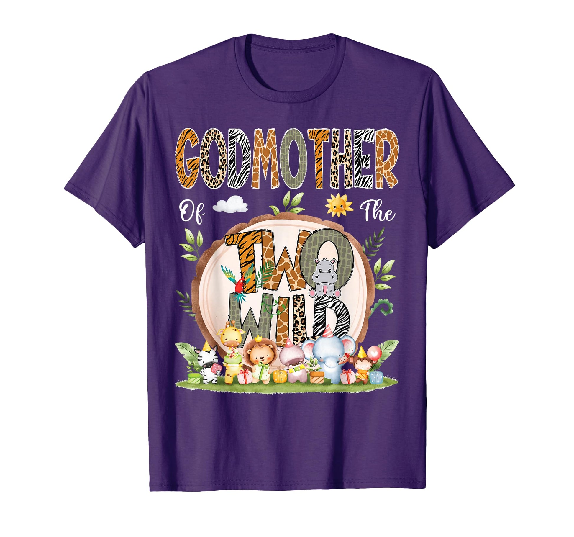 Godmother Two Wild Animal Safari 2Nd T-Shirt - Aesthetic Graphic Unisex - T-Shirt, Sweatshirt, Hoodie