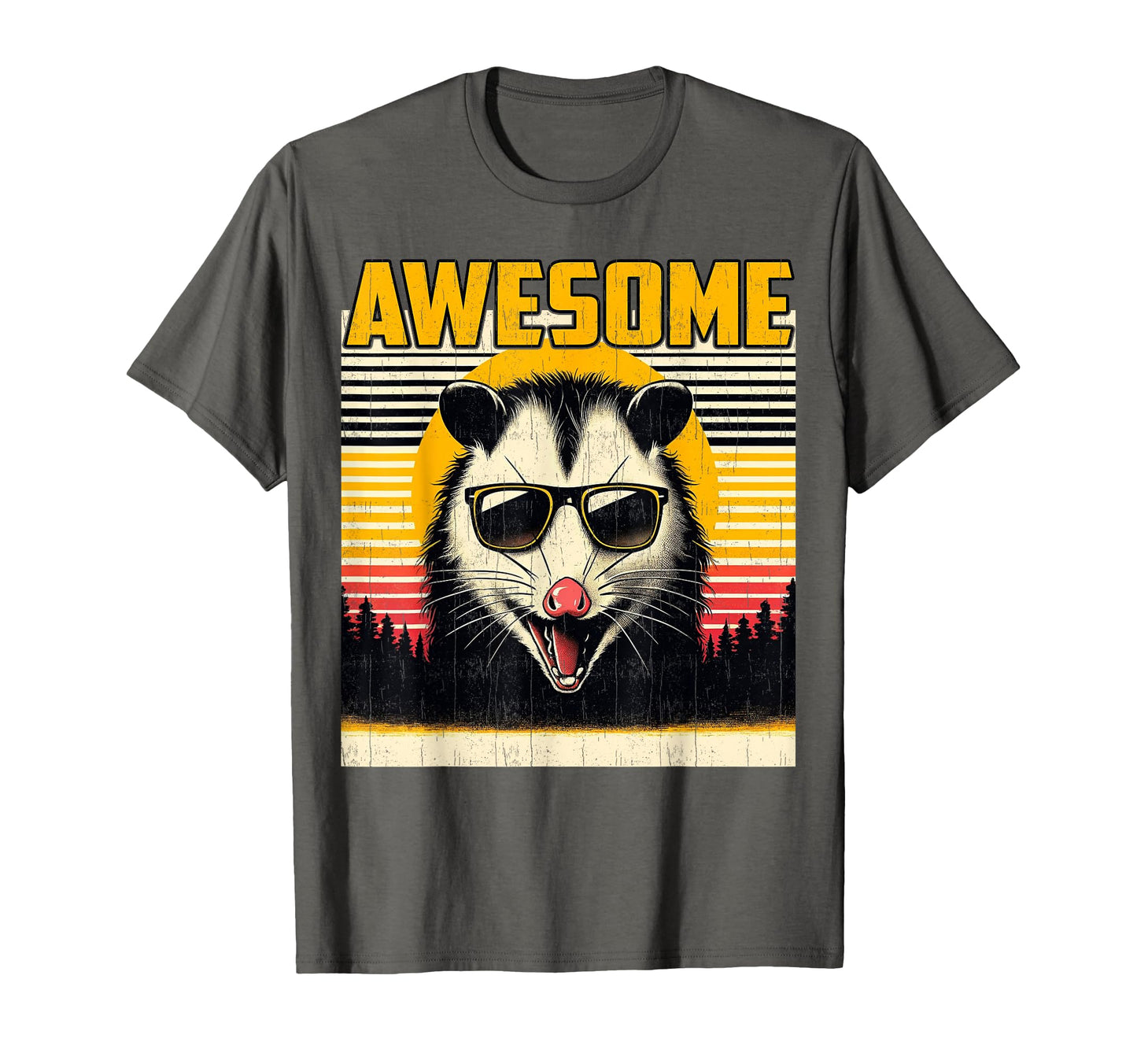 Opossum Funny Awesome Possum Dad T-Shirt - Fun Novelty Design for Adults - T-Shirt, Sweatshirt, Hoodie