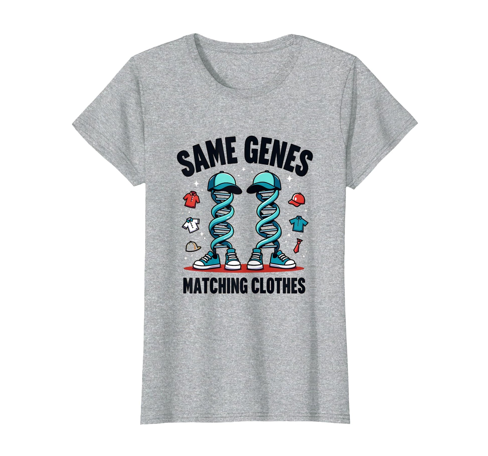 Same Genes Matching Father Son T-Shirt - Fun Novelty Design for Adults - T-Shirt, Sweatshirt, Hoodie