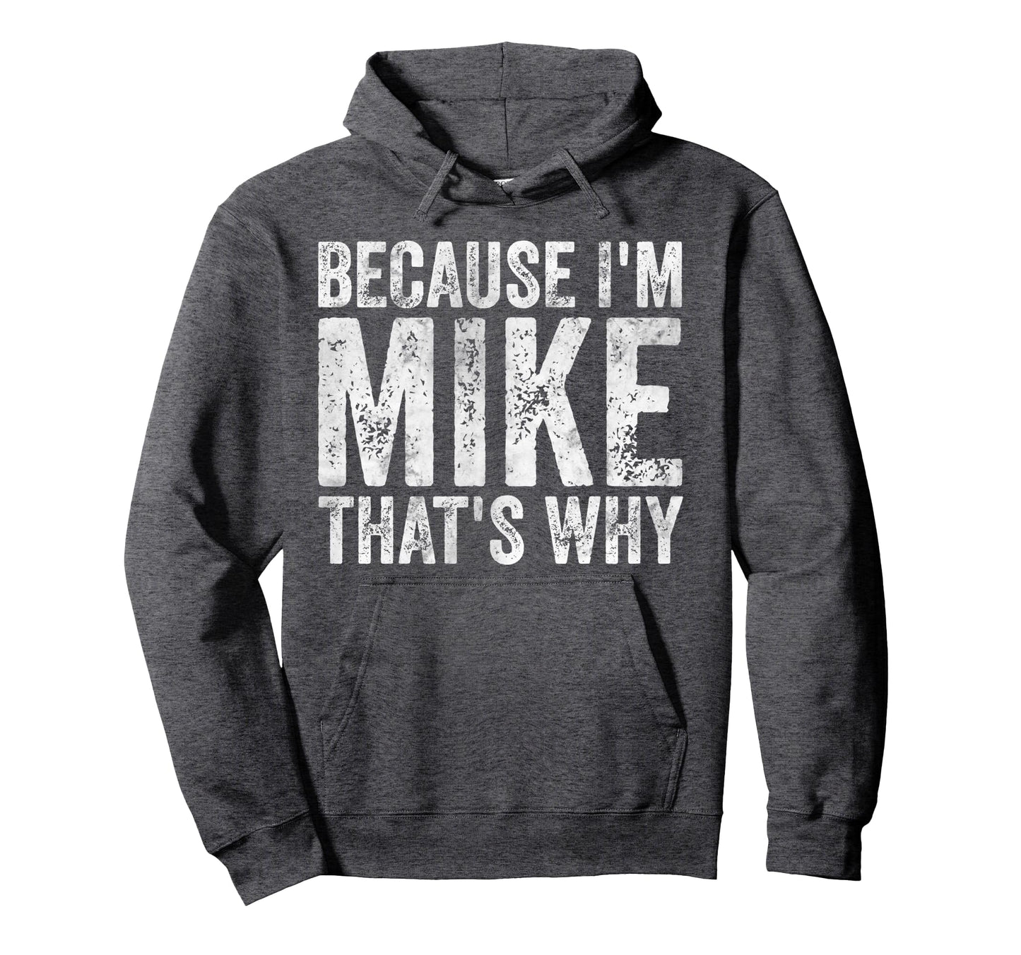 Funny Personalized Name Because Im Hoodie - Aesthetic Graphic Men Women - T-Shirt, Sweatshirt, Hoodie