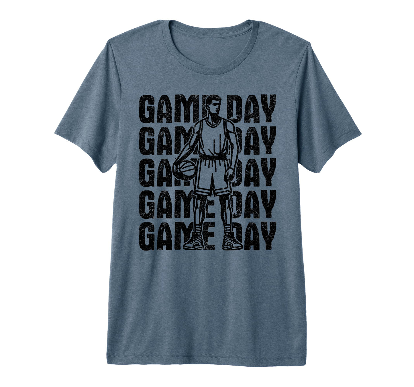 Game Day Basketball Basketball Mom T-Shirt - Minimalist Print Unisex - T-Shirt, Sweatshirt, Hoodie