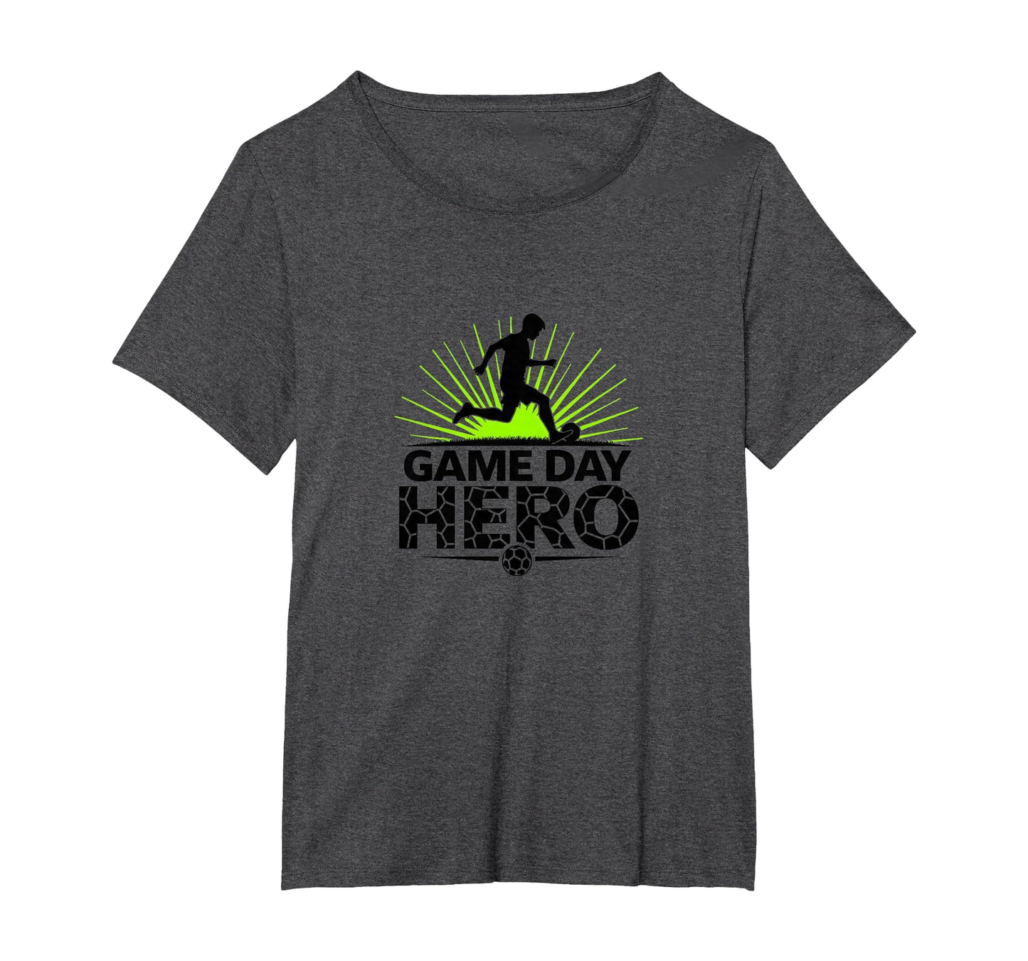 Game Day Hero Soccer Sports Fan Gift T-Shirt - Minimalist Print Men Women - T-Shirt, Sweatshirt, Hoodie