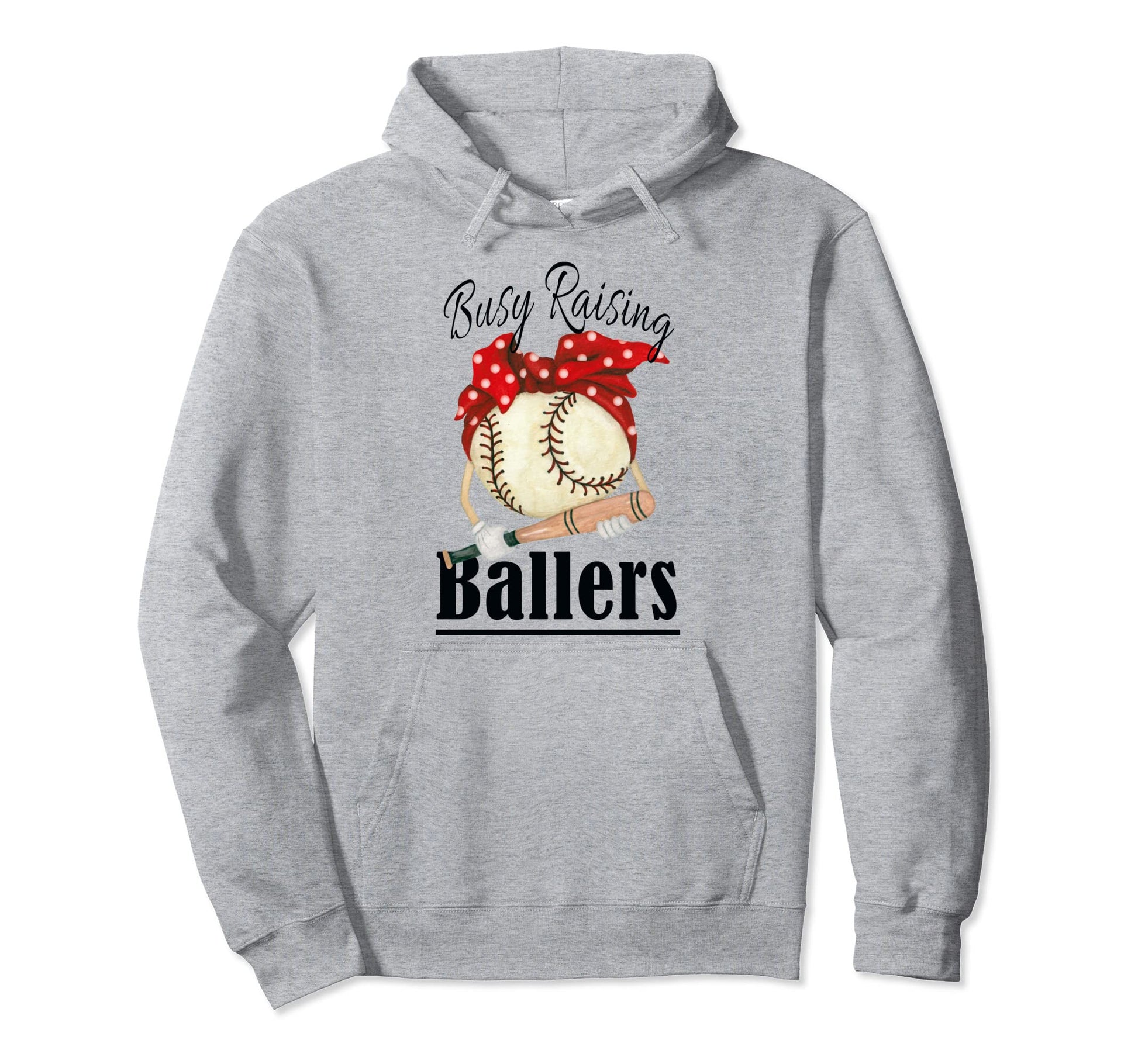 Womens Messy Bun Busy Raising Ballers Hoodie - Novelty Apparel Unisex - T-Shirt, Sweatshirt, Hoodie