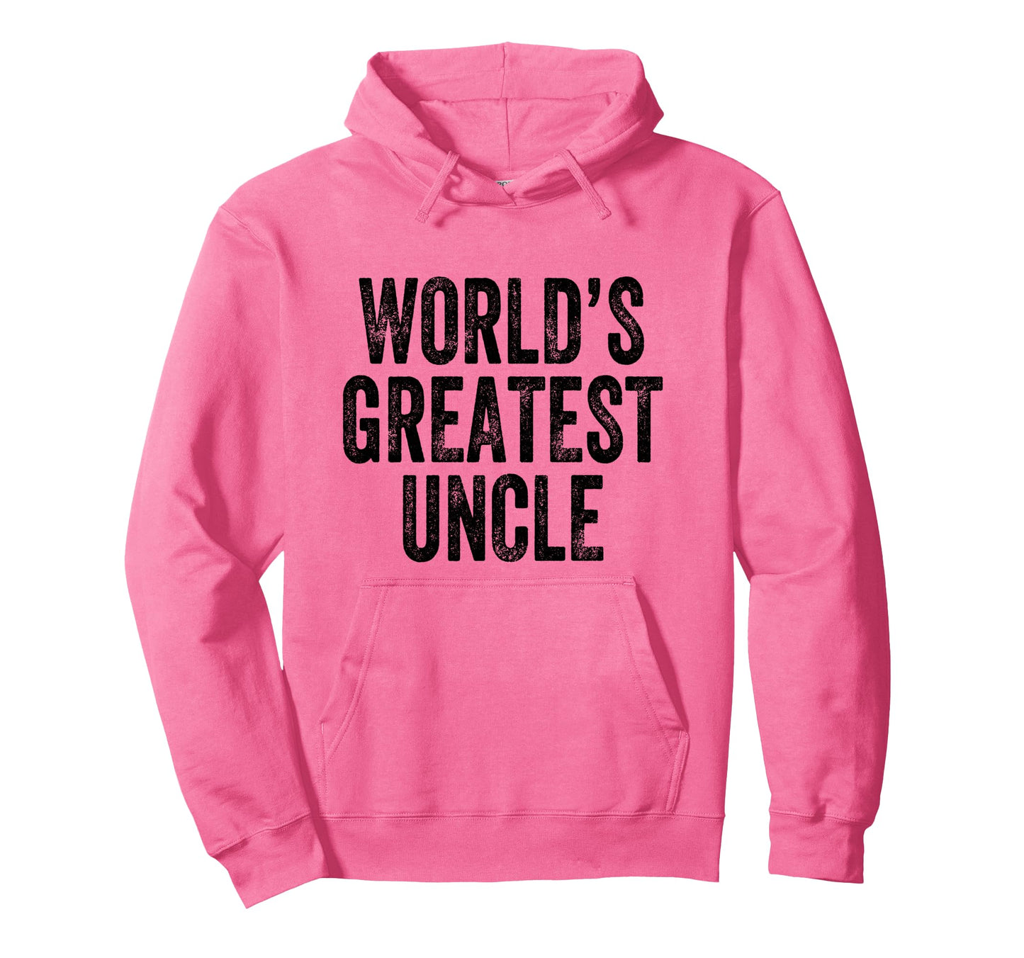 Worlds Greatest Uncle Hoodie - Novelty Apparel for Adults - T-Shirt, Sweatshirt, Hoodie