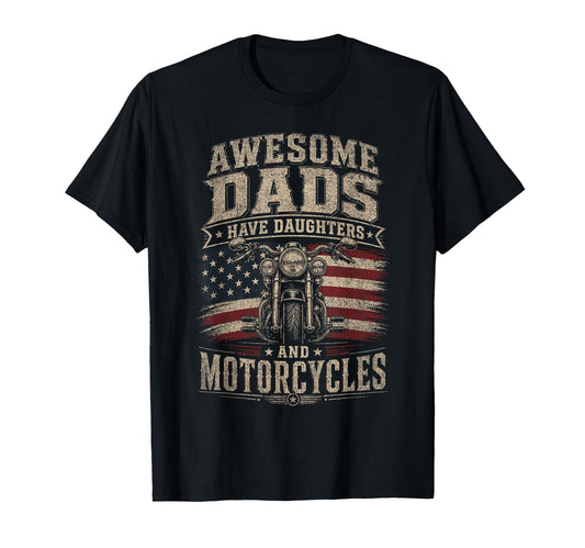 Awesome Dads Have Daughters And T-Shirt - Minimalist Print for Adults - T-Shirt, Sweatshirt, Hoodie