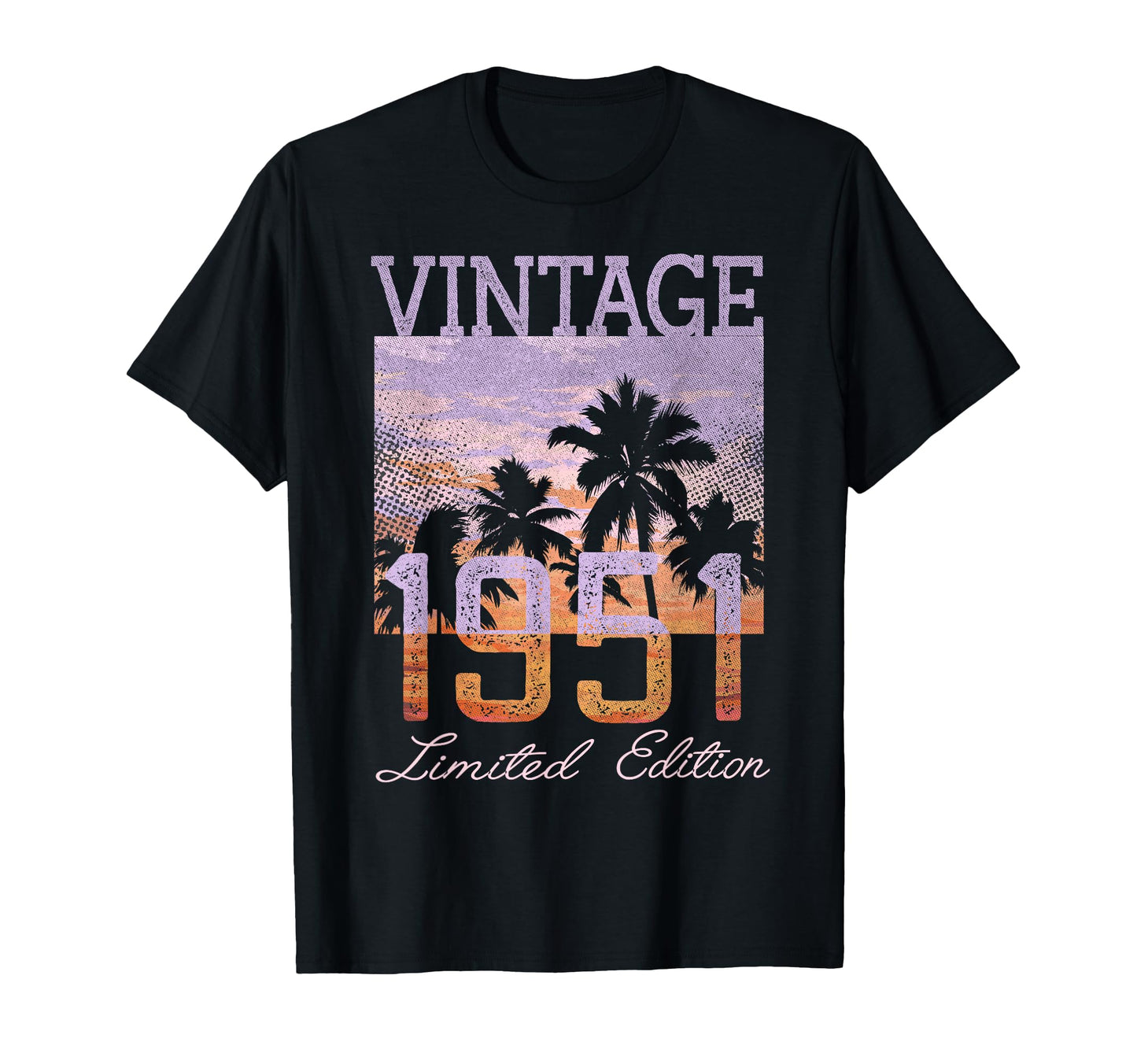 1951 75Th Birthday 75 Year Old Gifts T-Shirt - Custom Art Print Men Women - T-Shirt, Sweatshirt, Hoodie