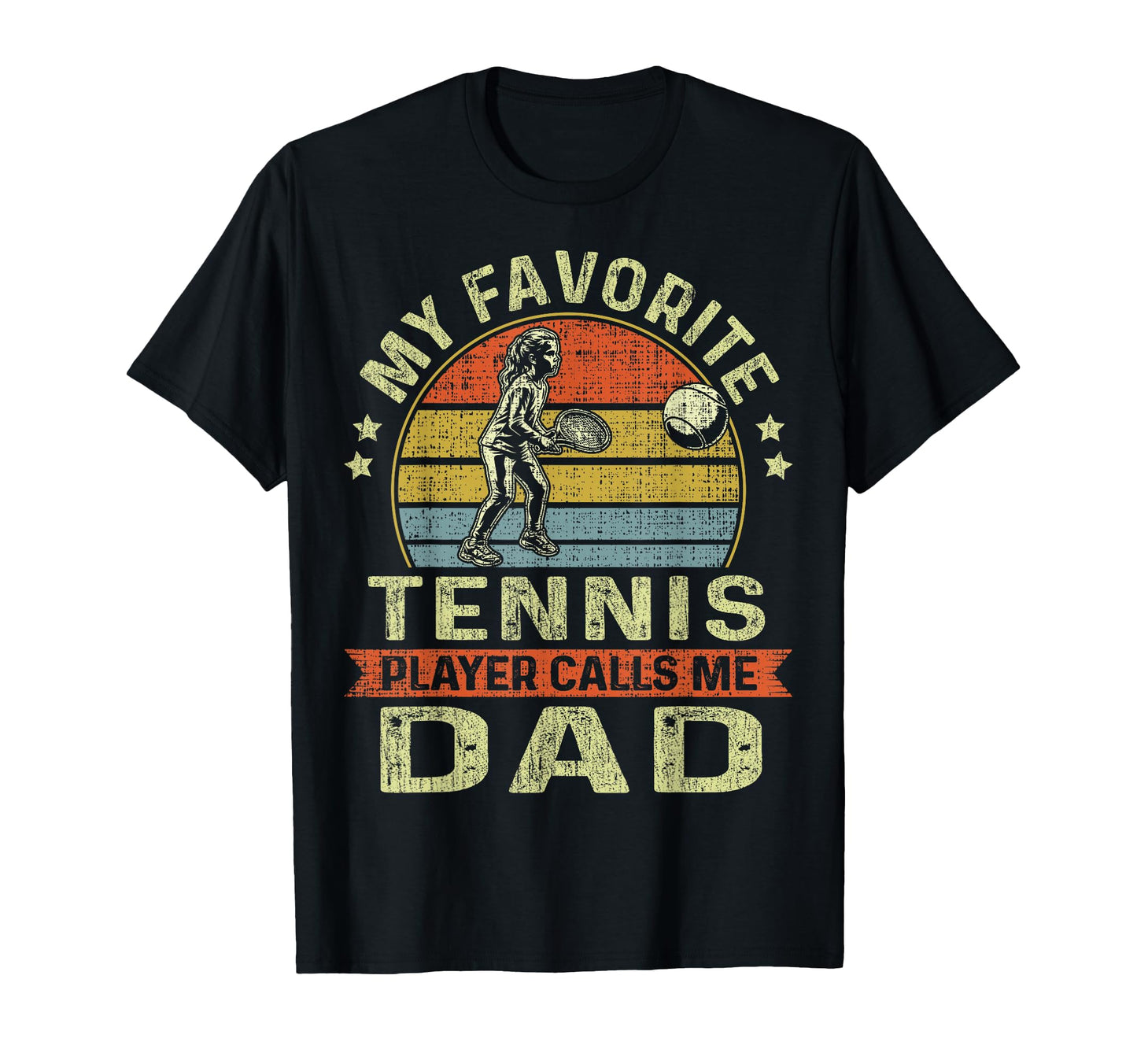 My Favorite Tennis Player Calls Me T-Shirt - Casual Everyday Wear Unisex - T-Shirt, Sweatshirt, Hoodie