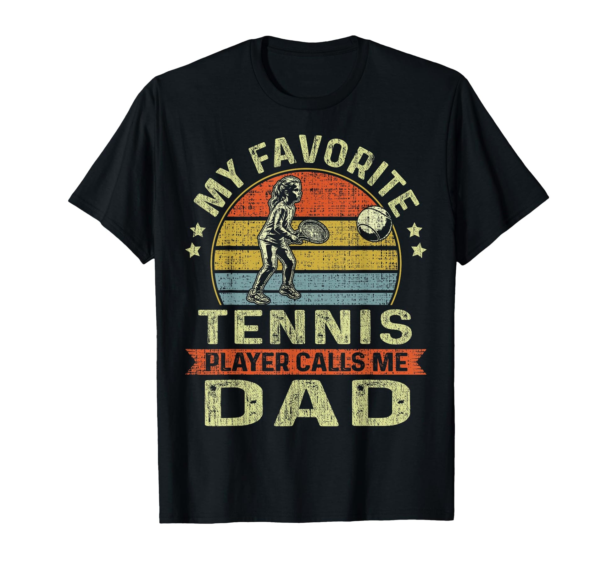 My Favorite Tennis Player Calls Me T-Shirt - Casual Everyday Wear Unisex - T-Shirt, Sweatshirt, Hoodie