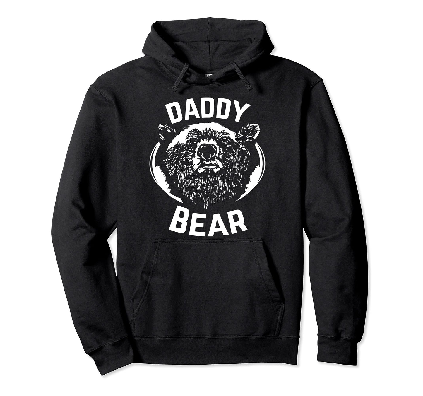 Daddy Bear Papa Bear Fathers Day New Papa Hoodie - Graphic Print Men Women - T-Shirt, Sweatshirt, Hoodie