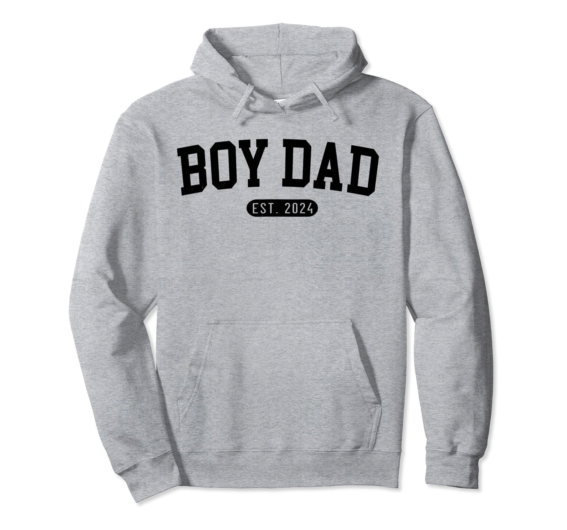 Dad Est 2024 Fathers Day Hoodie - Graphic Print Men Women - T-Shirt, Sweatshirt, Hoodie