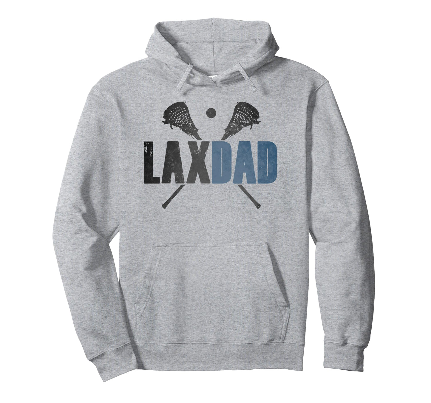 Lax Dad Lacrosse Player Father Coach Hoodie - Trendy Graphic Men Women - T-Shirt, Sweatshirt, Hoodie