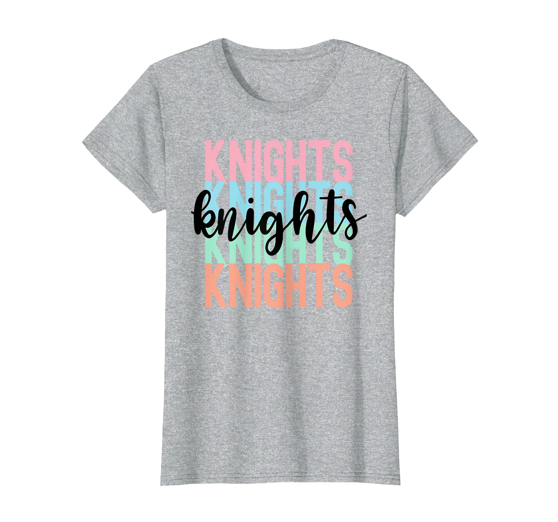 Knights Team Mascot School T-Shirt - Casual Everyday Wear for Adults - T-Shirt, Sweatshirt, Hoodie