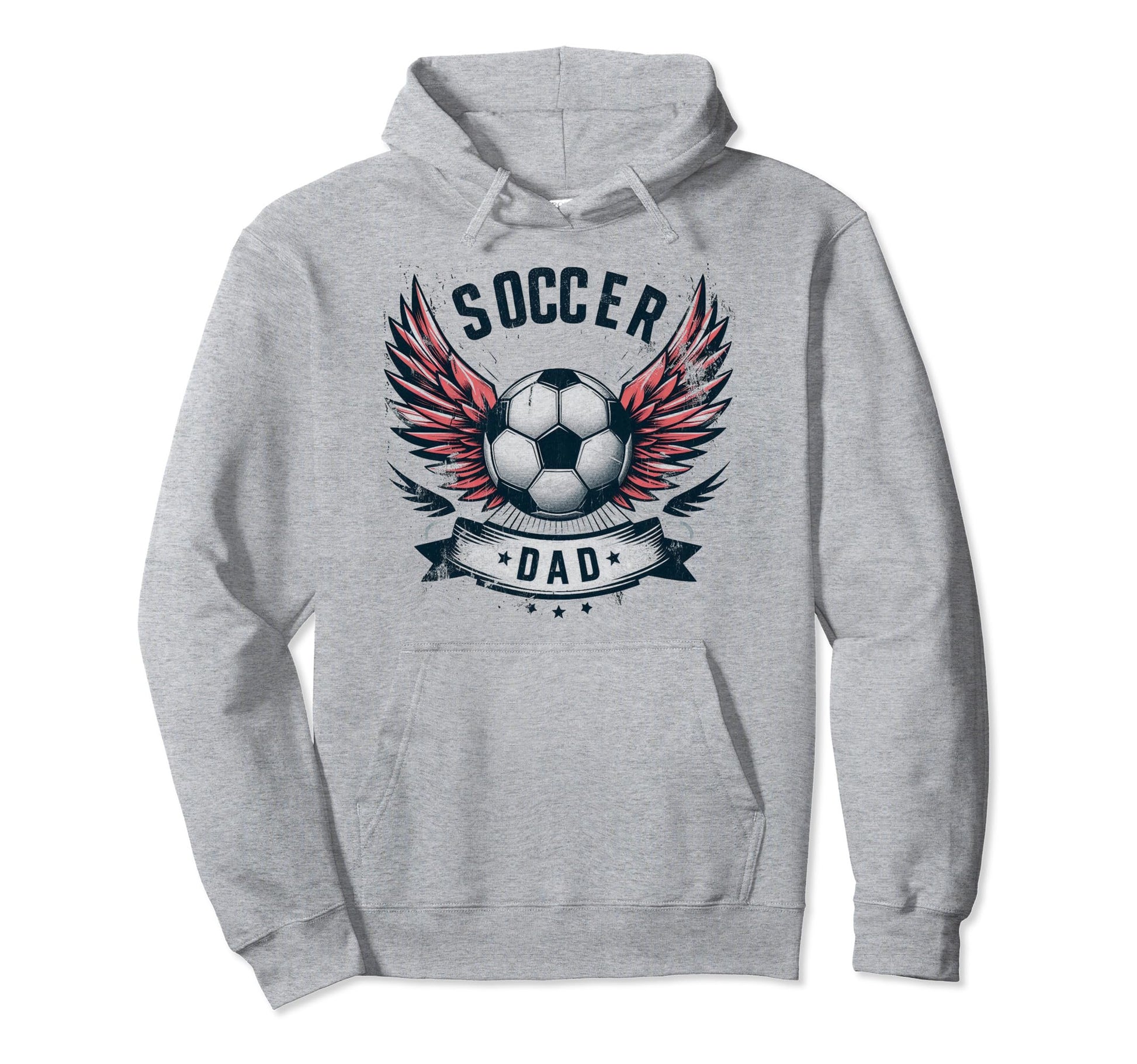 Soccer Dad Family Matching Dad Hoodie - Casual Everyday Wear for Adults - T-Shirt, Sweatshirt, Hoodie