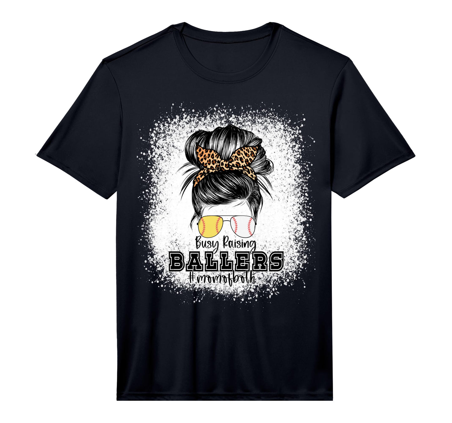 Baseball Softball Busy Raising Ballers T-Shirt - Aesthetic Graphic Unisex - T-Shirt, Sweatshirt, Hoodie