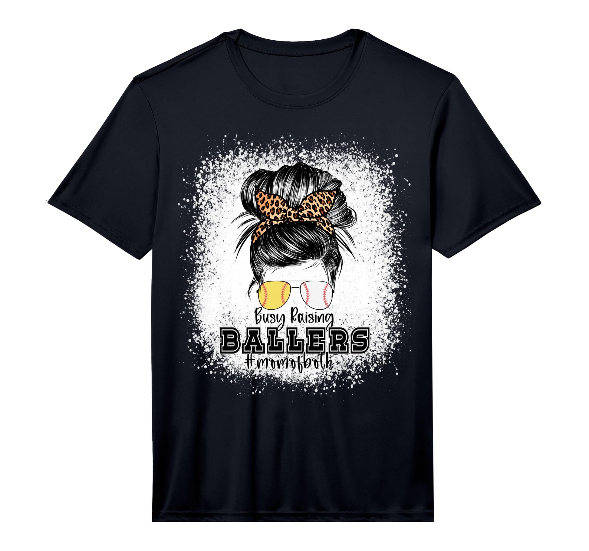Baseball Softball Busy Raising Ballers T-Shirt - Aesthetic Graphic Unisex - T-Shirt, Sweatshirt, Hoodie