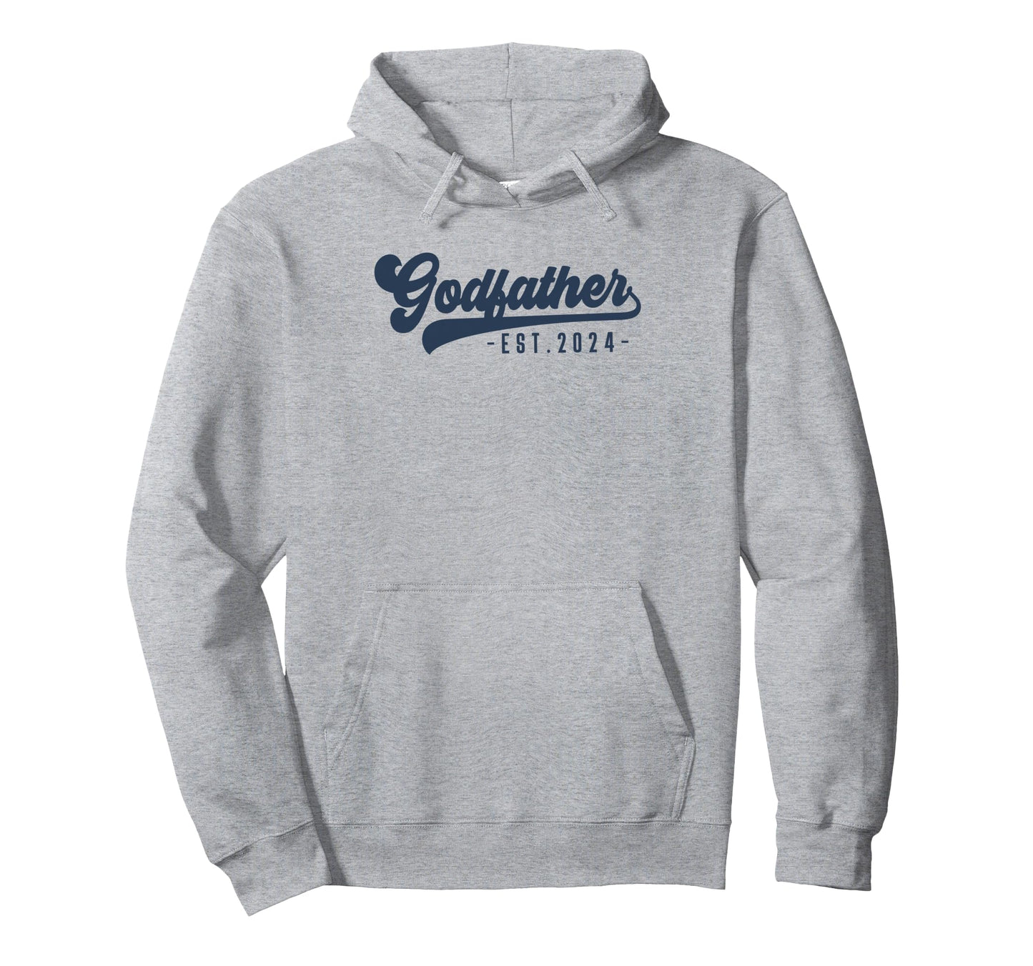 Godfather Est 2024 Godfather To Be Hoodie - Casual Everyday Wear Men Women - T-Shirt, Sweatshirt, Hoodie