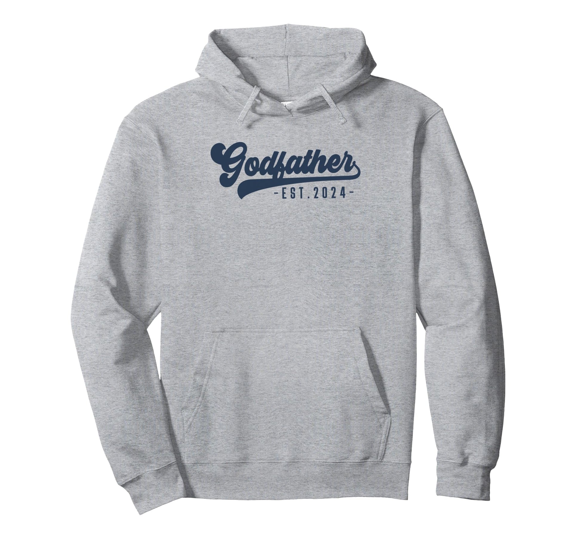 Godfather Est 2024 Godfather To Be Hoodie - Casual Everyday Wear Men Women - T-Shirt, Sweatshirt, Hoodie