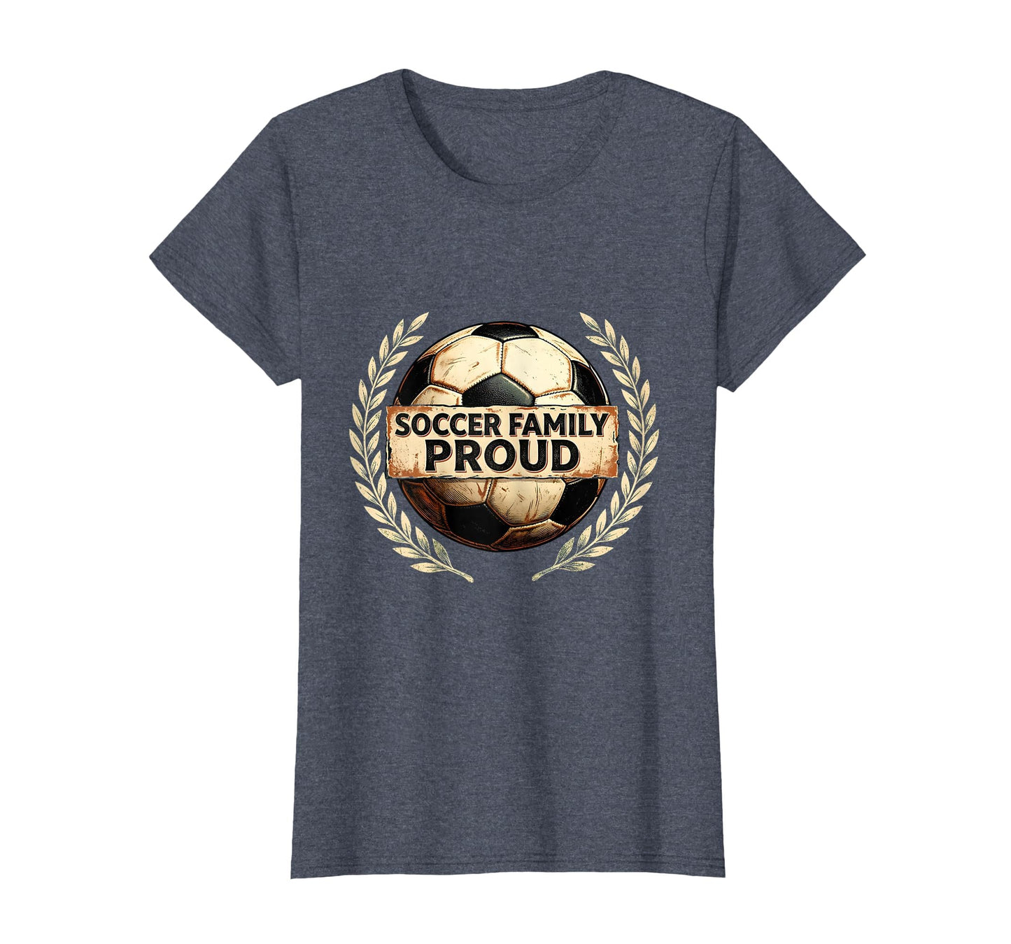 Soccer Family Proud Soccer Mom T-Shirt - Novelty Apparel for Adults - T-Shirt, Sweatshirt, Hoodie