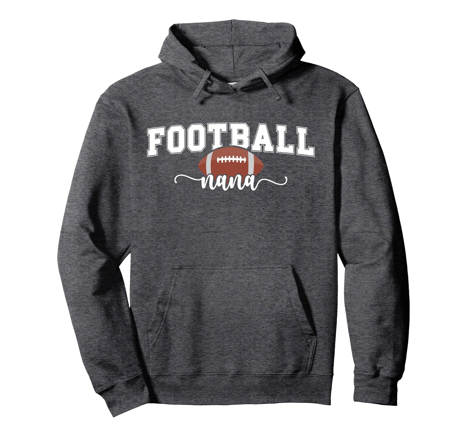 Football Nana Grandma Proud Nana Football Hoodie - Unique Graphic Unisex - T-Shirt, Sweatshirt, Hoodie