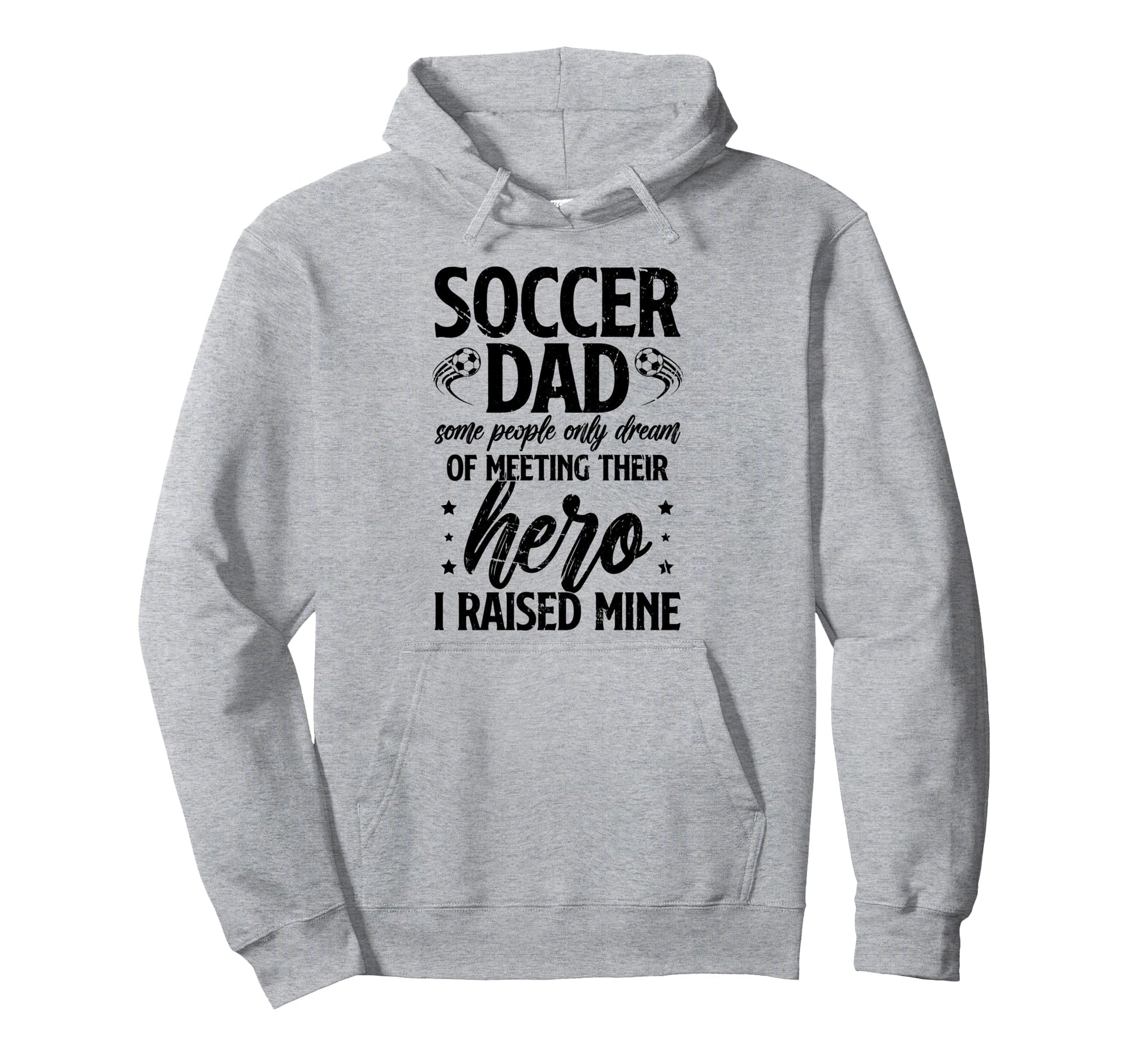 Proud Soccer Dad Soccer Player Father Hoodie - Custom Art Print for Adults - T-Shirt, Sweatshirt, Hoodie