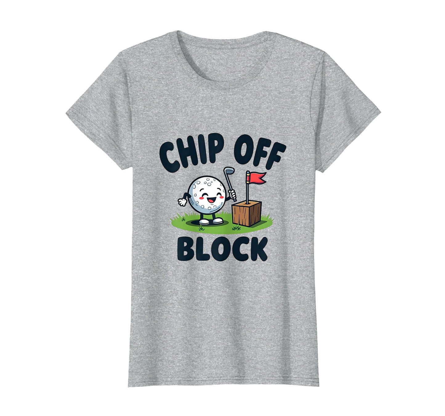 Chip Off Block Funny Golf Dad T-Shirt - Aesthetic Graphic Unisex - T-Shirt, Sweatshirt, Hoodie