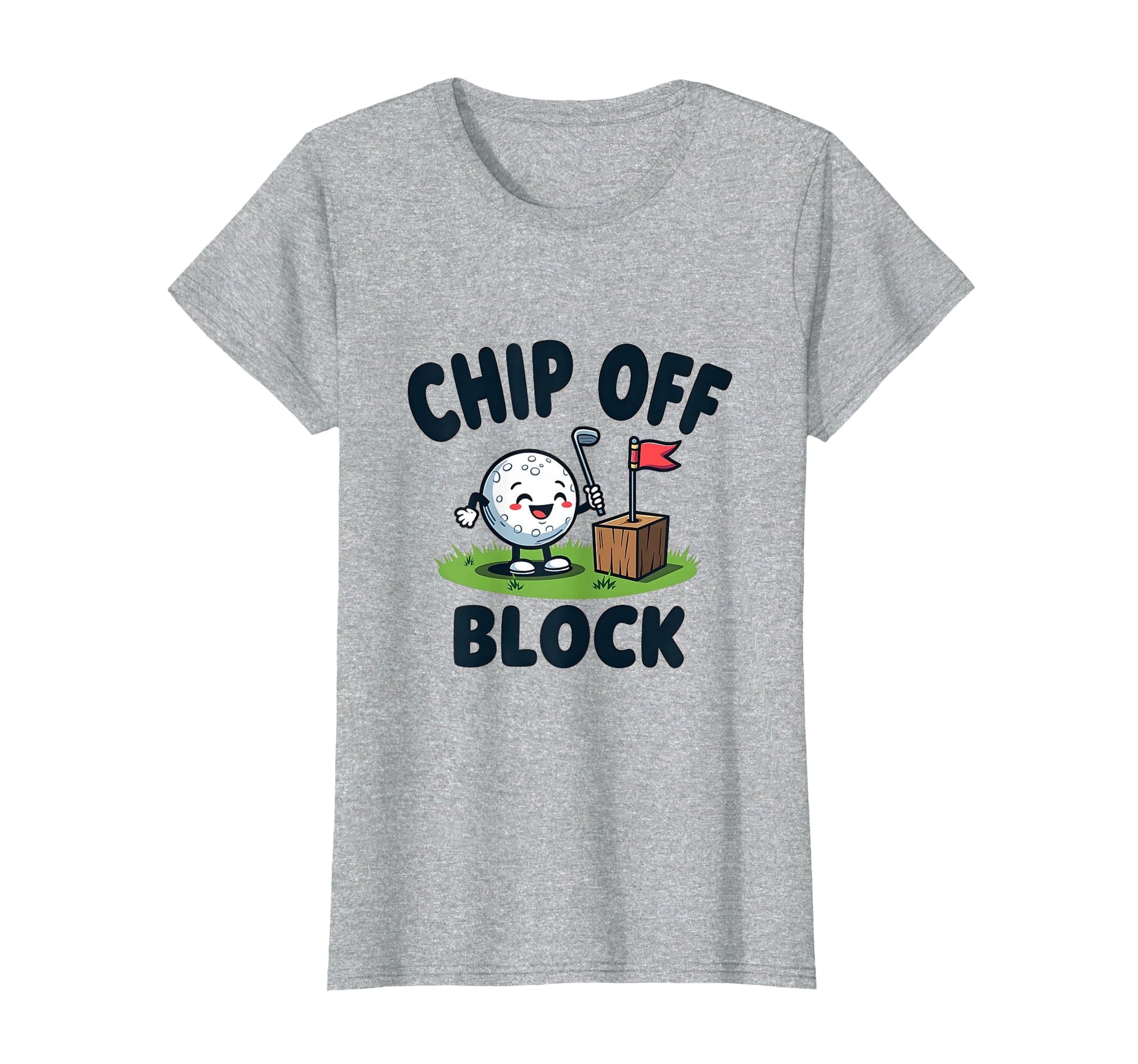 Chip Off Block Funny Golf Dad T-Shirt - Aesthetic Graphic Unisex - T-Shirt, Sweatshirt, Hoodie