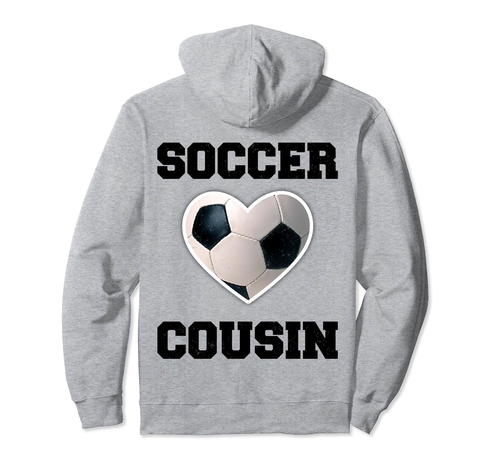 Soccer Cousin Family Matching Sport Soccer Hoodie - Unique Graphic Unisex - T-Shirt, Sweatshirt, Hoodie