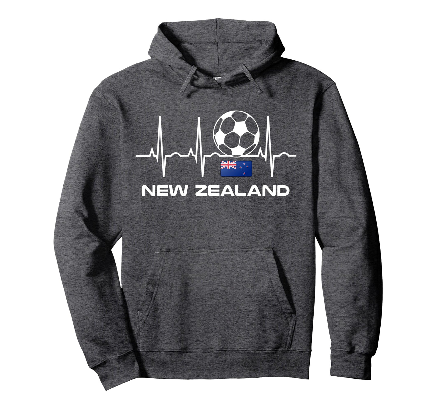 New Zealand Soccer Kiwi Football Hoodie - Casual Everyday Wear for Adults - T-Shirt, Sweatshirt, Hoodie