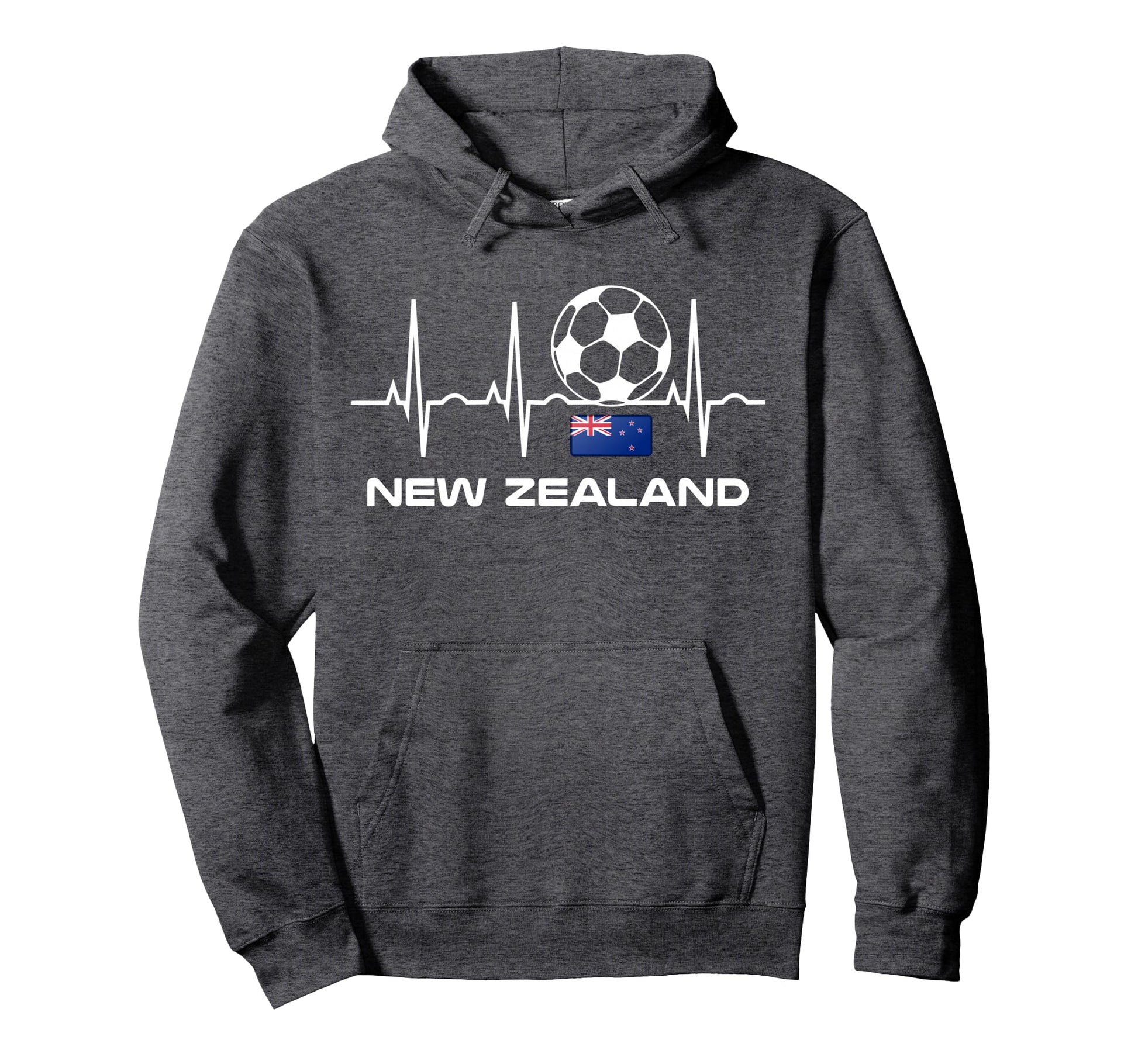 New Zealand Soccer Kiwi Football Hoodie - Casual Everyday Wear for Adults - T-Shirt, Sweatshirt, Hoodie