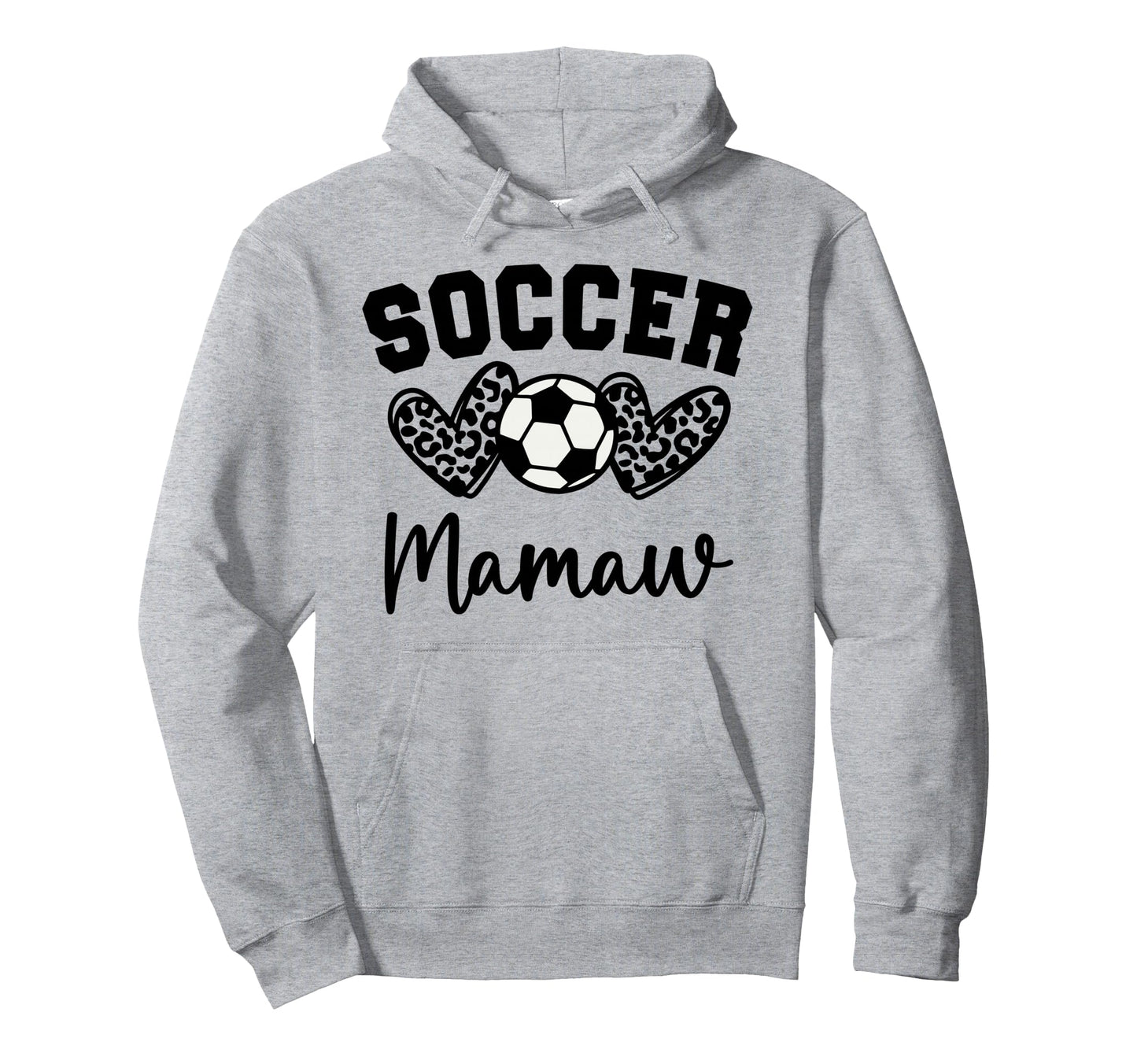 Soccer Mamaw Matching Family Soccer Hoodie - Casual Everyday Wear Men Women - T-Shirt, Sweatshirt, Hoodie