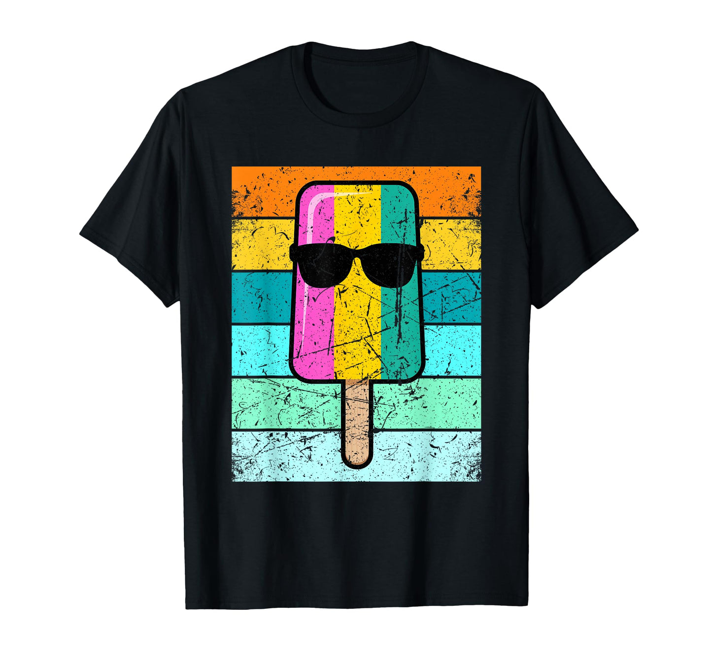 Summer Popsicle Funny Ice Cream Beach Pool T-Shirt - Unique Graphic Unisex - T-Shirt, Sweatshirt, Hoodie