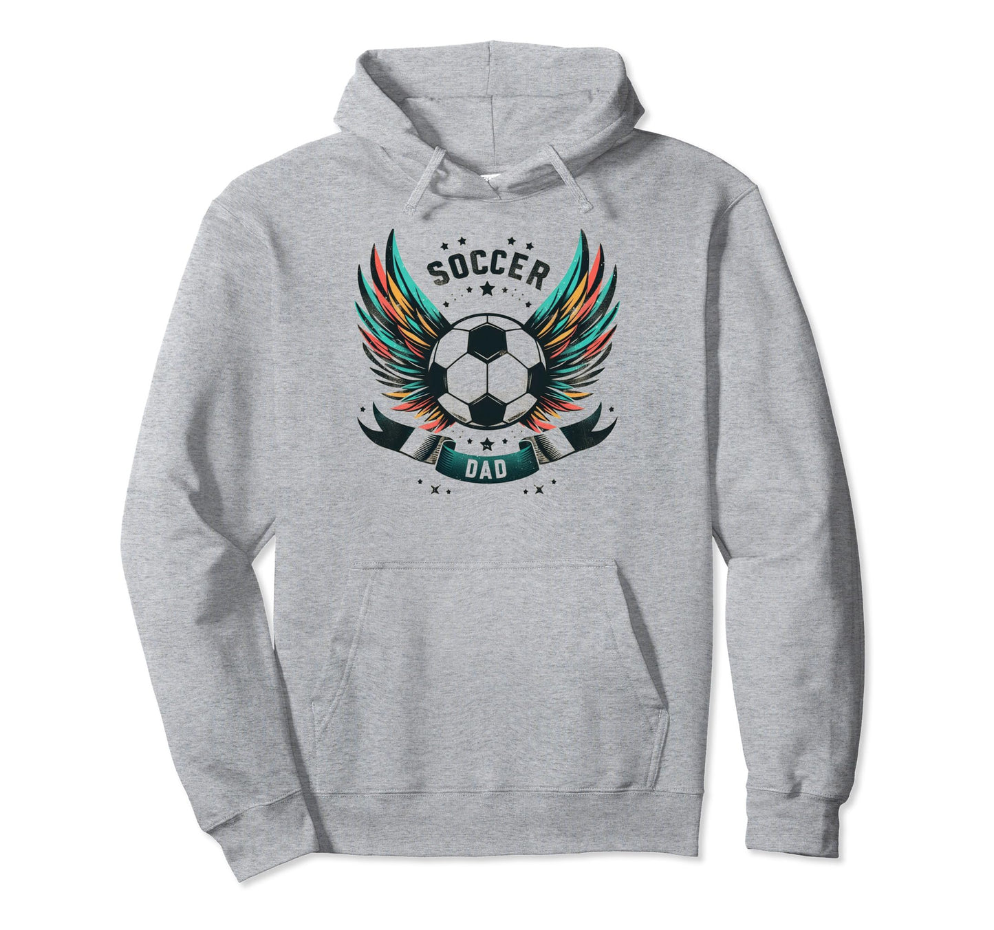Soccer Dad Family Matching Dad Fathers Hoodie - Fun Novelty Design Unisex - T-Shirt, Sweatshirt, Hoodie