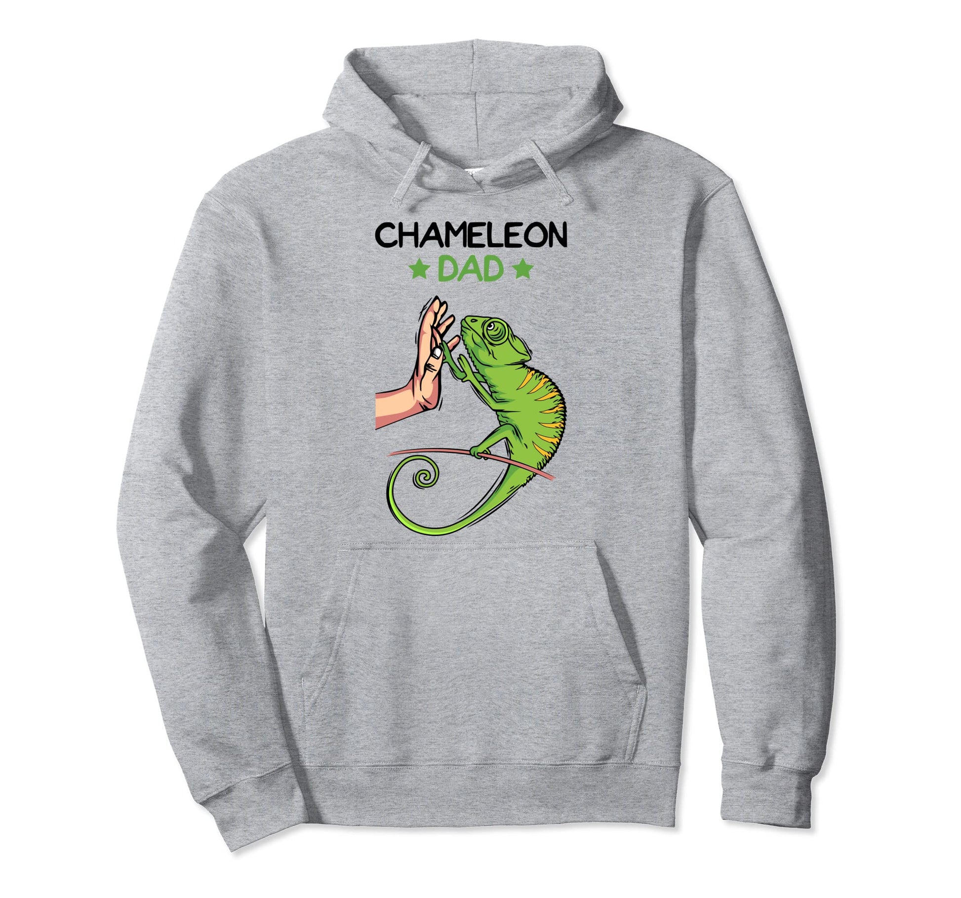 Chameleon Dad Lizard Hoodie - Trendy Graphic Unisex - T-Shirt, Sweatshirt, Hoodie