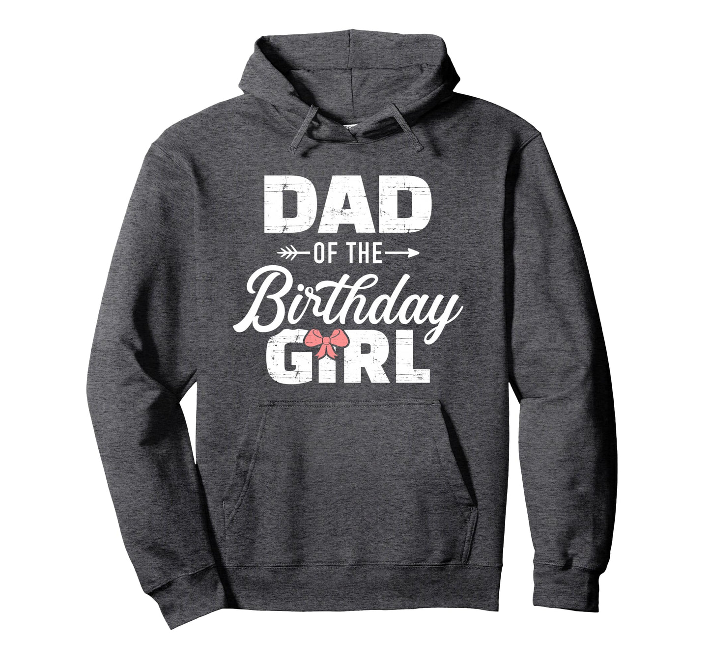 Dad Birthday Daughter Matching Family Hoodie - Minimalist Print for Adults - T-Shirt, Sweatshirt, Hoodie