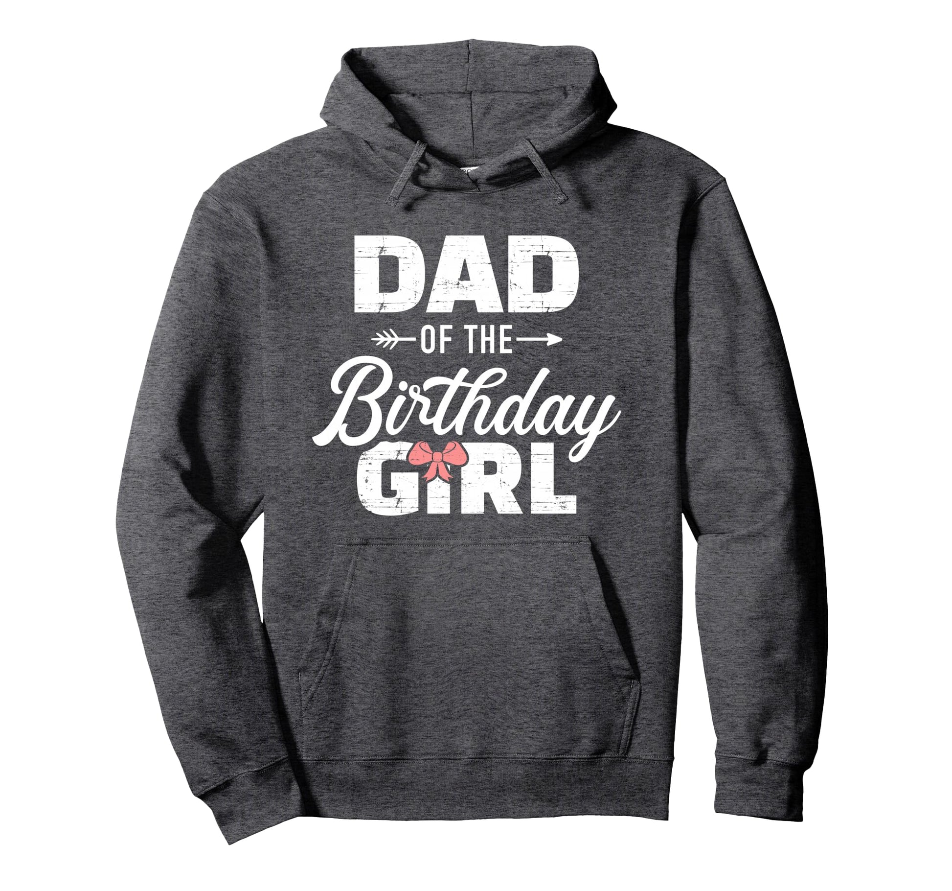 Dad Birthday Daughter Matching Family Hoodie - Minimalist Print for Adults - T-Shirt, Sweatshirt, Hoodie