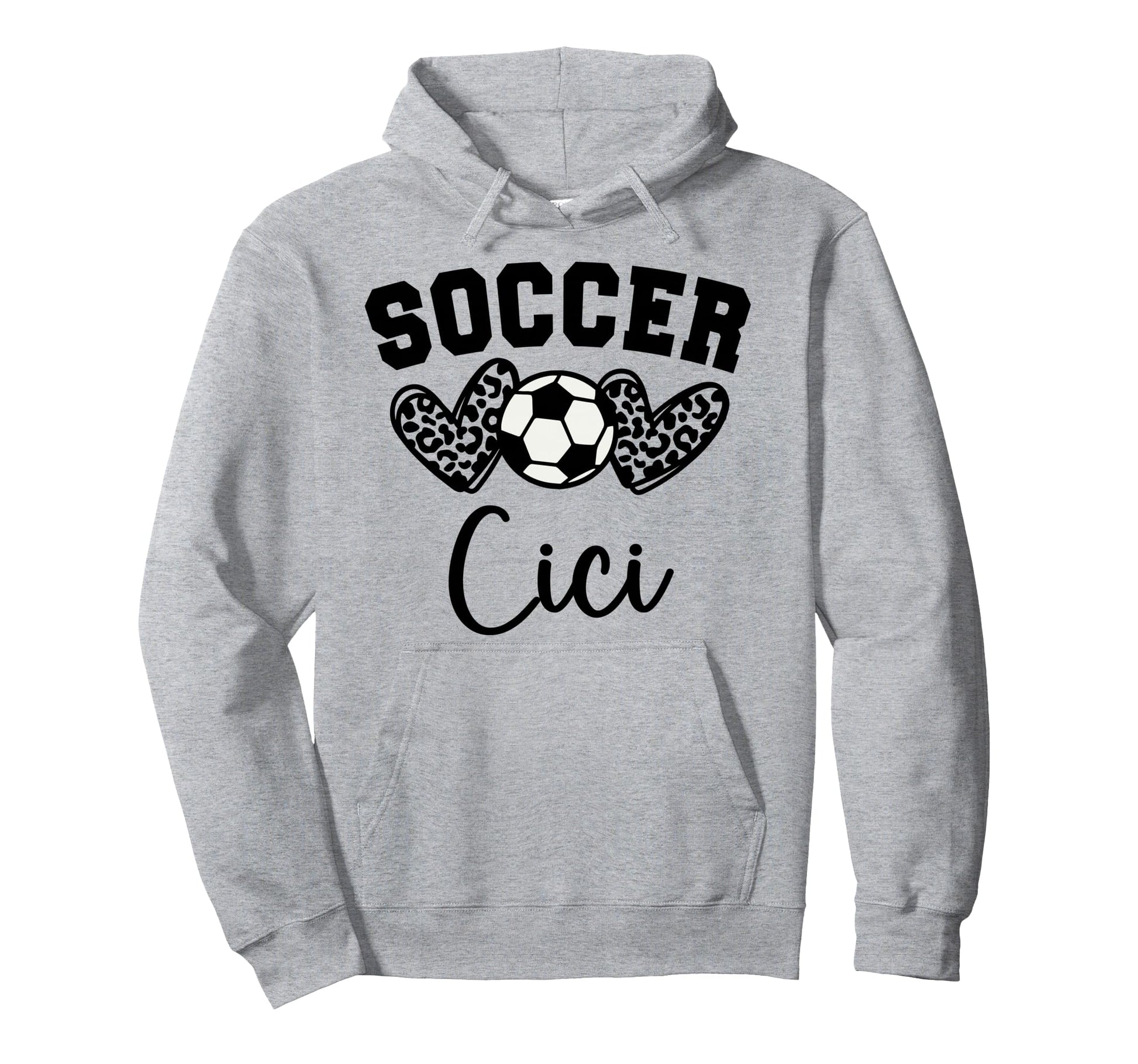 Soccer Cici Matching Family Soccer Hoodie - Aesthetic Graphic for Adults - T-Shirt, Sweatshirt, Hoodie