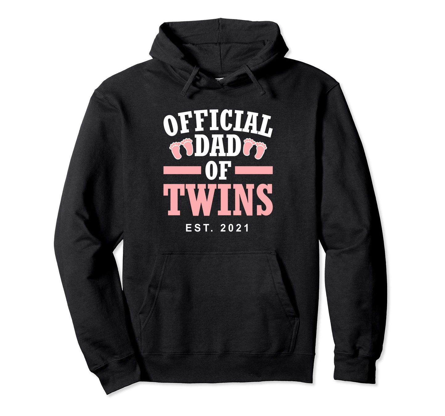 Dad Twins 2021 Father Funny Twin Dad Hoodie - Streetwear Style for Adults - T-Shirt, Sweatshirt, Hoodie