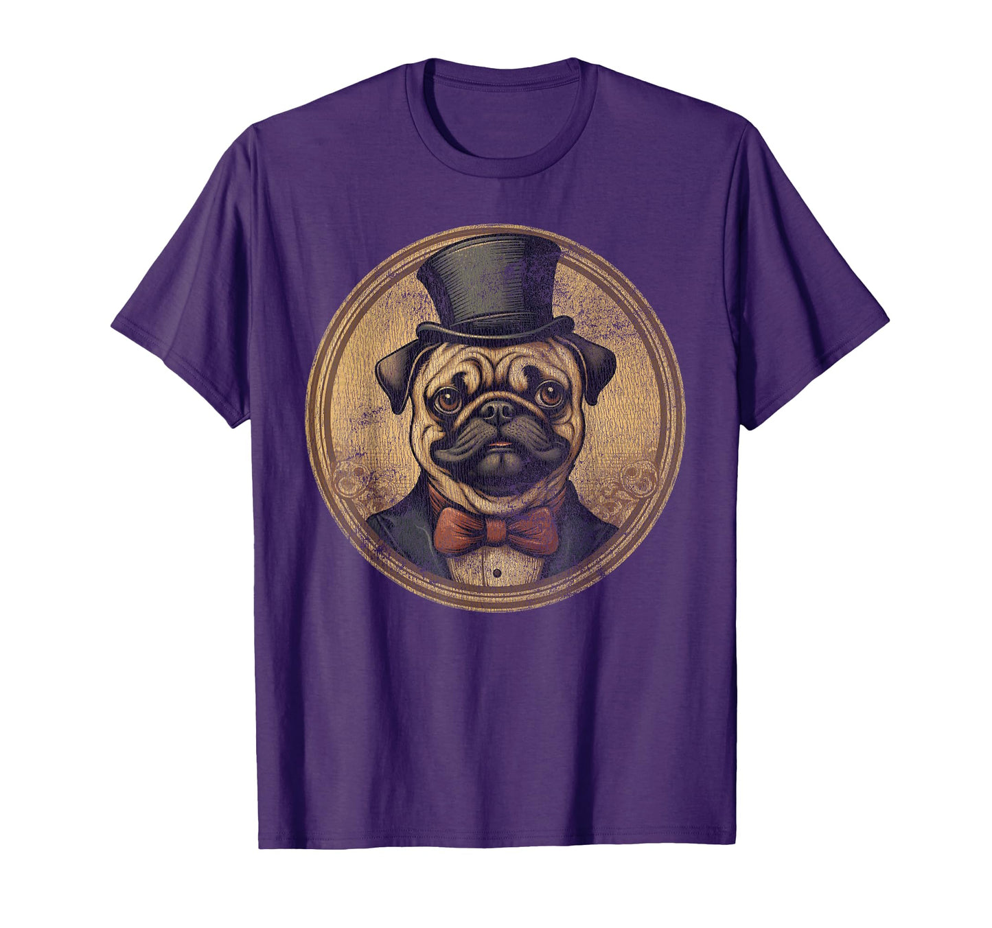 Pug Dog 60S 70S 80S 90S Mom Dad Funny T-Shirt - Graphic Print for Adults - T-Shirt, Sweatshirt, Hoodie