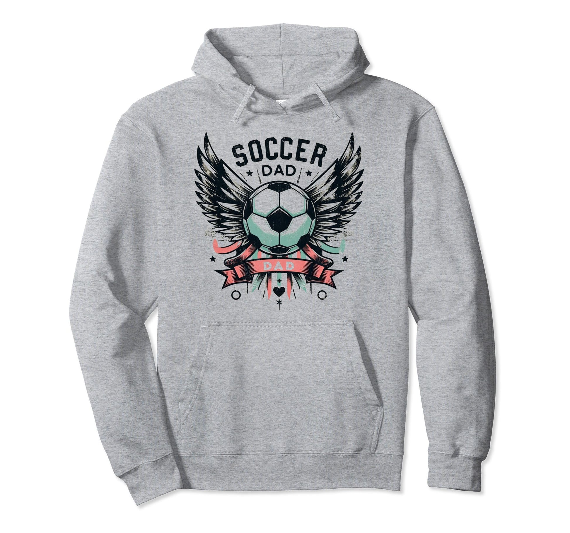 Soccer Dad Family Matching Dad Hoodie - Aesthetic Graphic Men Women - T-Shirt, Sweatshirt, Hoodie
