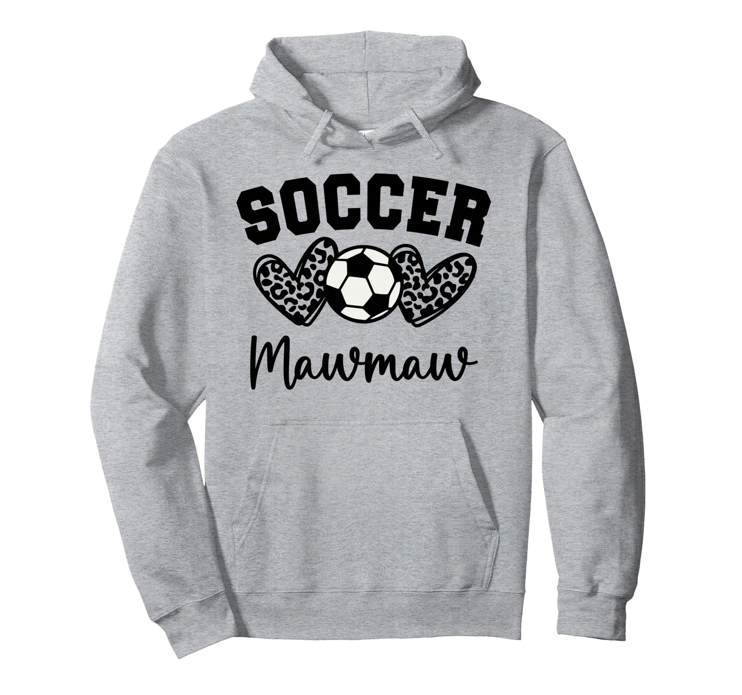 Soccer Mawmaw Matching Family Soccer Hoodie - Novelty Apparel for Adults - T-Shirt, Sweatshirt, Hoodie